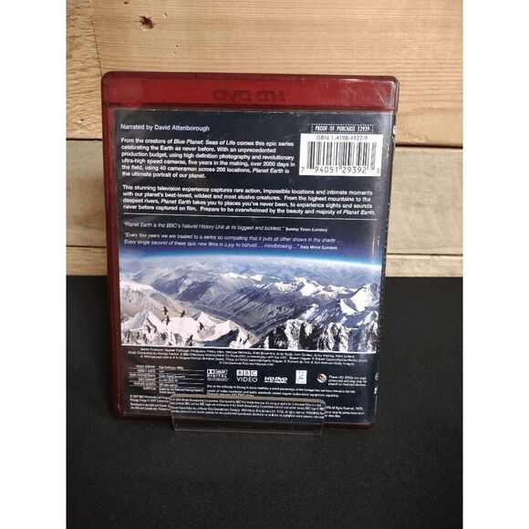Planet Earth HD DVD (BBC Video, 2007, 4 Disc) UPC # 794051293923 - Picture 2 of 2